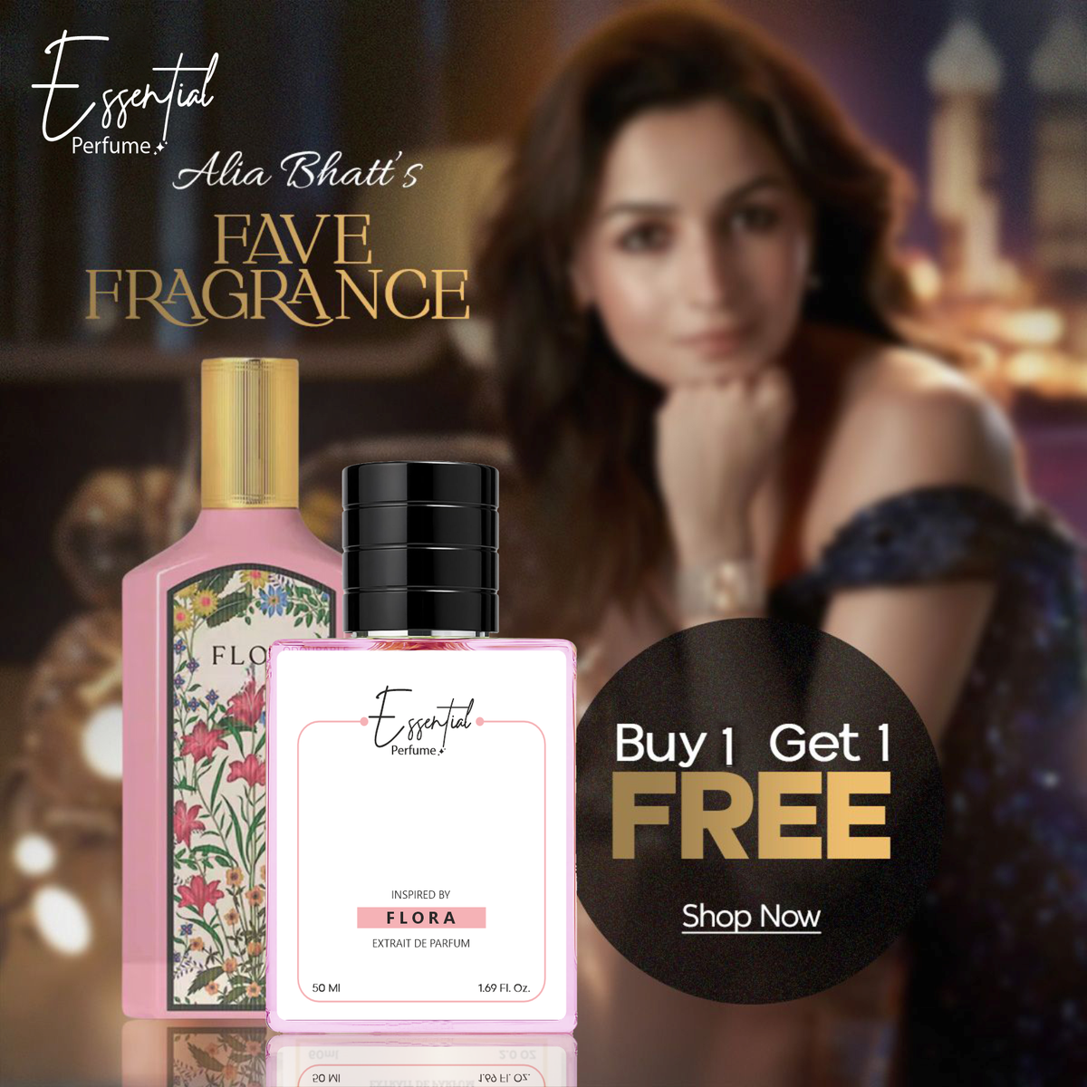 Inspired By Ġůccï FL0r@ Perfume ( Worn by Alia Bh@tt ) ⭐⭐⭐⭐⭐